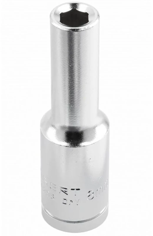 HOGERT Šešiakampė galvutė 1/2", 17 mm, ilga, CrV