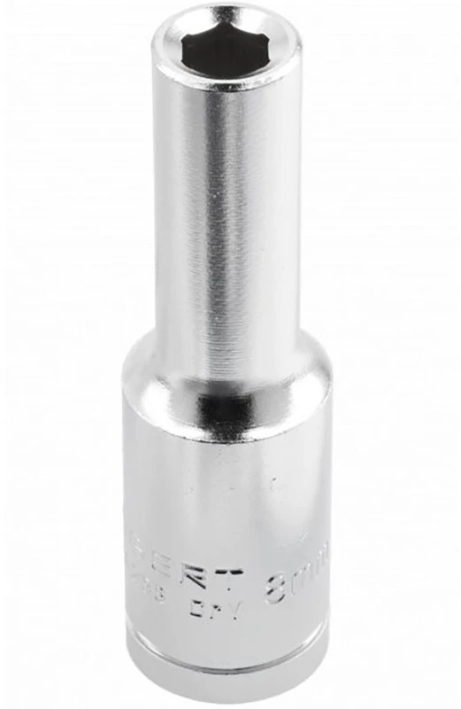 HOGERT Šešiakampis lizdas 1/2", 19 mm, ilgas, CrV
