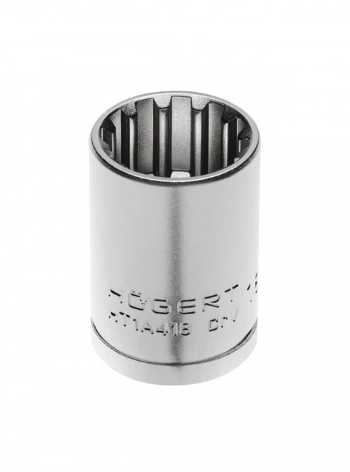 HOGERT Dantyta galvutė 1/2", 11 mm, CrV50BV30, DIN 3121