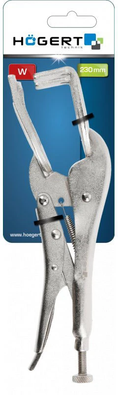 HOGERT Suvirinimo replės 230 mm, "W"