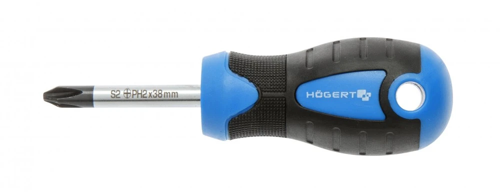 HOGERT Atsuktuvas PH2, 38 mm, S2 plienas