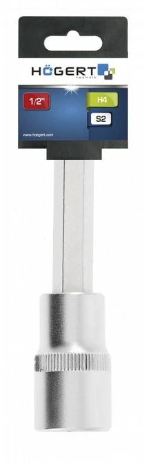 HOGERT Šešiabriaunis veržliaraktis H4 1/2" 100 mm