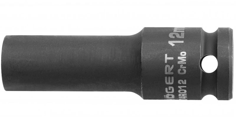 HOGERT Smūginis lizdas 1/2", 11 mm, CrMo, gilus