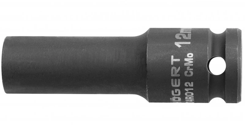 HOGERT Smūginis lizdas 1/2", 20 mm, CrMo, gilus