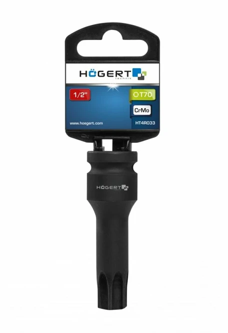 HOGERT Torx Impact Socket 1/2", T70