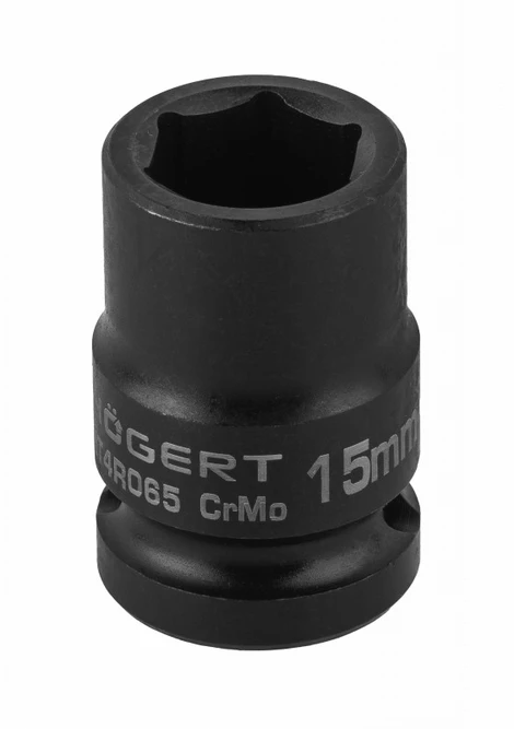 HOGERT Smūginė galvutė 1/2" 15 mm trumpoji