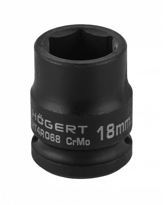 HOGERT Smūginis lizdas 1/2" 18 mm trumpas