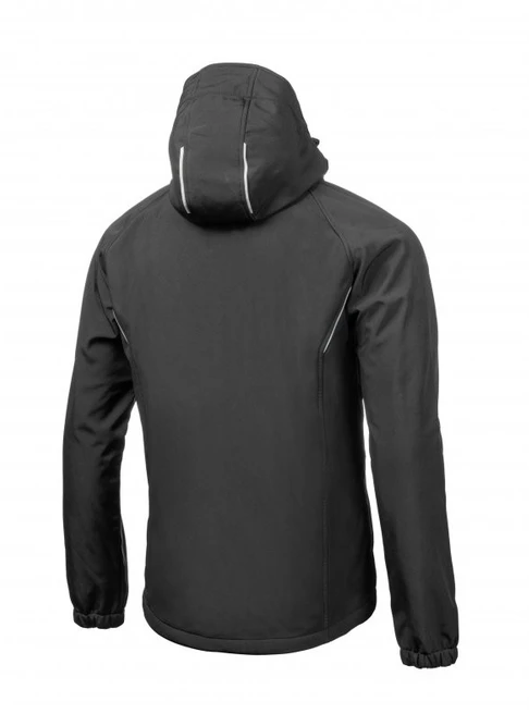 HOGERT DITTER softshell striukė su gobtuvu juoda 3XL (58)