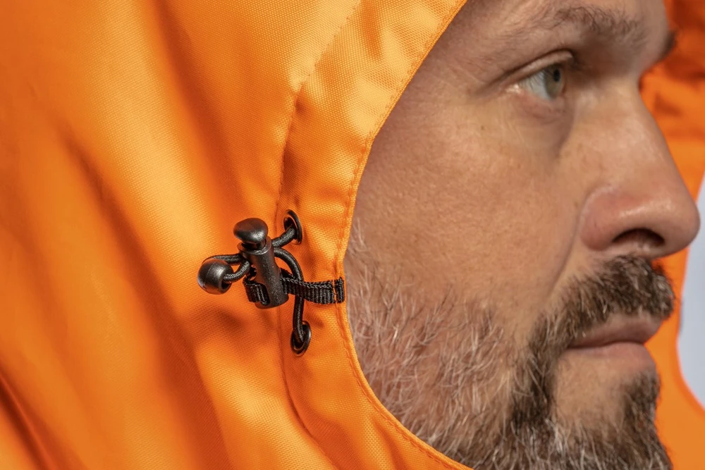 HOGERT OKER apšiltinta įspėjamoji striukė bomber oranžinė 3XL