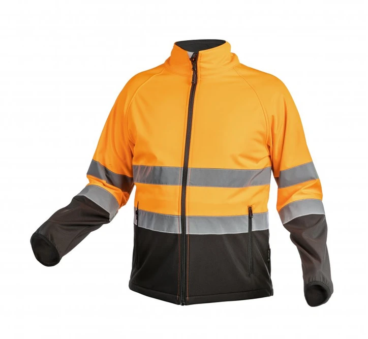 HOGERT EXTER įspėjamoji softshell striukė oranžinė S