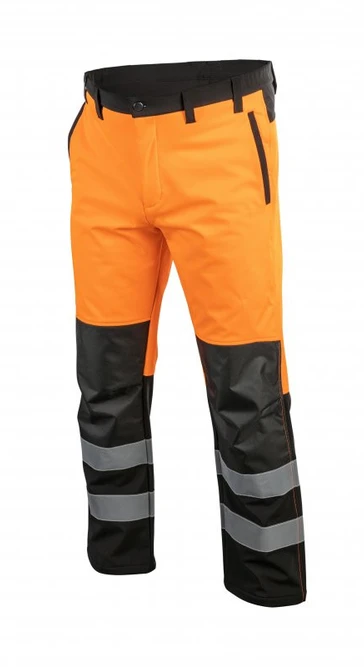 HOGERT TRAUN softshell įspėjamosios kelnės oranžinės 2XL
