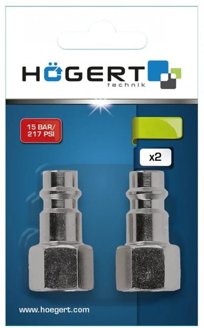 HOGERT Jungties adapterio gnybtas 12,5 mm 2vnt.