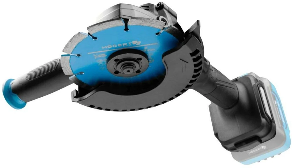 HOGERT Brushless Kampinis šlifuoklis With Speed Adjustable 125mm 18V