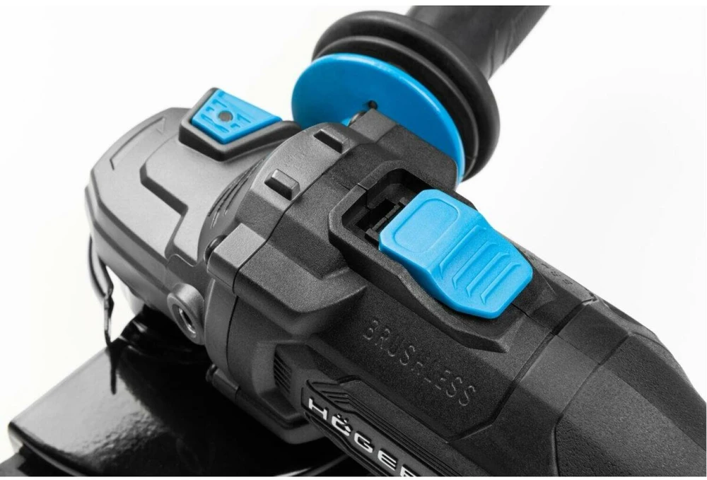 HOGERT Brushless Kampinis šlifuoklis With Speed Adjustable 125mm 18V