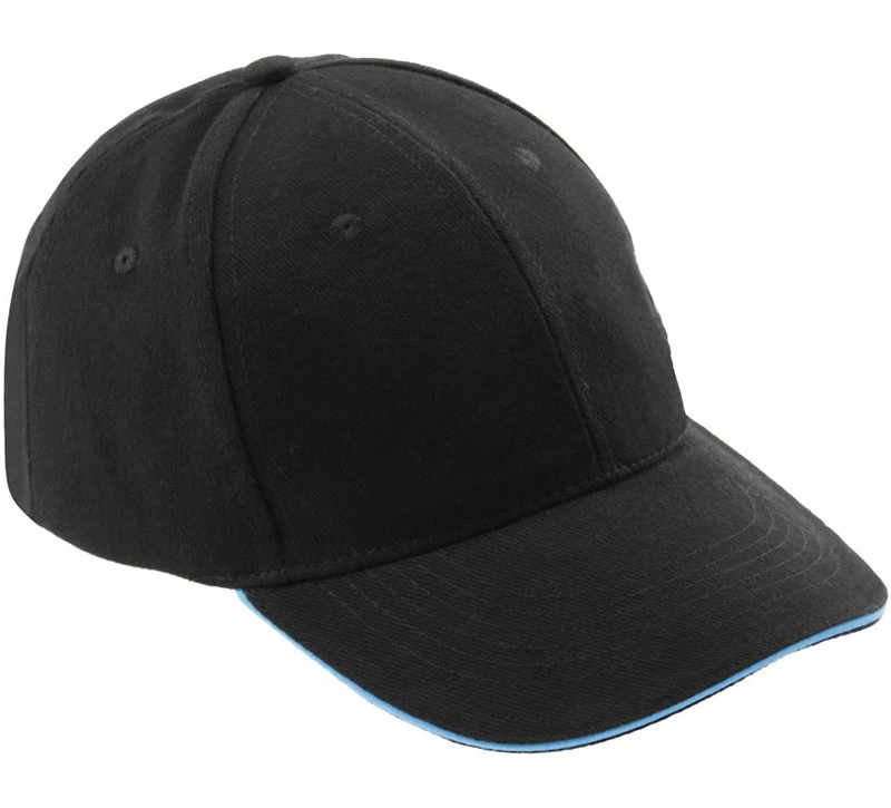 HOGERT beisbolo kepurė, medvilninė, juoda, vieno dydžio (57-61 cm)