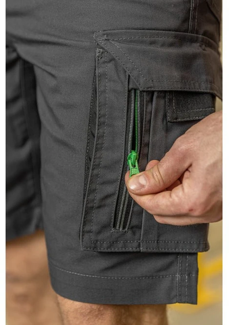 HOGERT LEMBERG shorts with pockets dark pilka M (50)