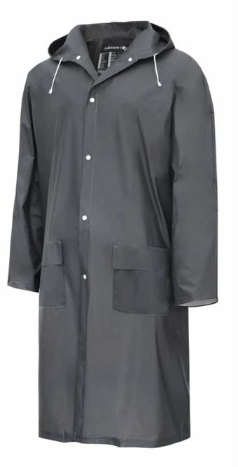 HOGERT AUSSER PVC raincoat dark pilkas L (52)