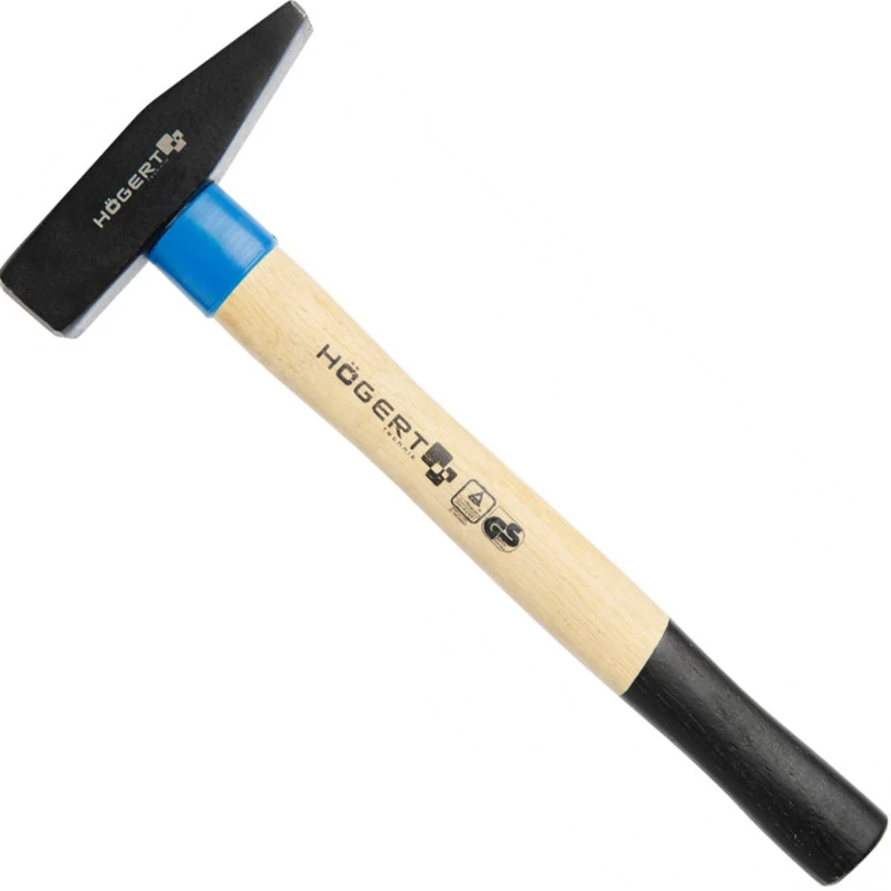 HOGERT Mašinisto plaktukas su medine rankena, 1000 g
