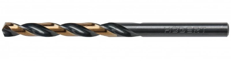 Grąžtas HOGERT Grąžtai metalui 12,5 mm, dalytu smaigaliu, 5 vnt.
