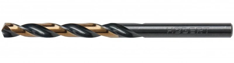 Grąžtas HOGERT Gręžtuvai metalui 8,5 mm, dalytu smaigaliu, 5 vnt.