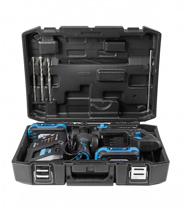 HOGERT BRUSHLESS HAMMER DRILL WITH CHISELING FUNCTION 18V