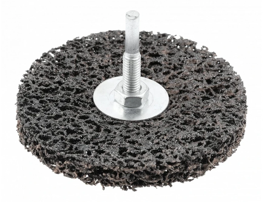 HOGERT Juostų valymo diskas Ø110 mm su 6 mm velenu