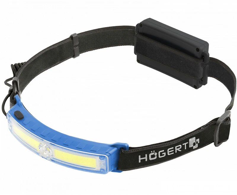 HOGERT COB XPG USB priekinis žibintas, 6 funkcijos