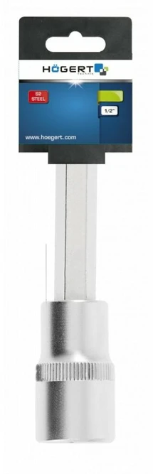 HOGERT Šešiabriaunis veržliaraktis H5 1/2" 100 mm