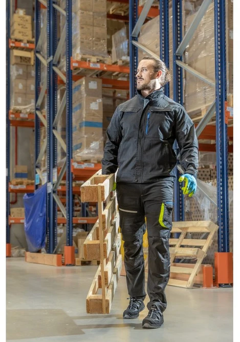 HOGERT REETZ elastic protective jacket juodas XL (54)
