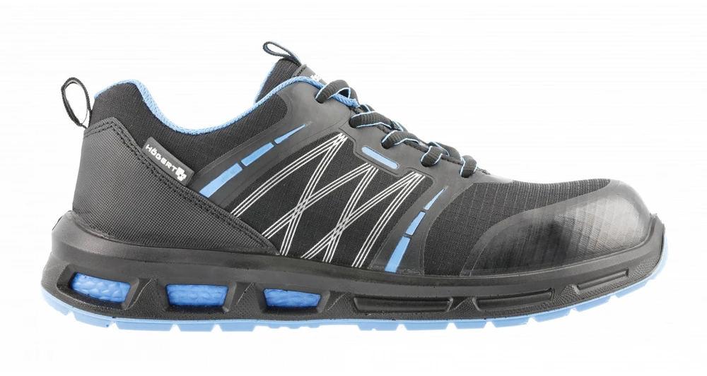 HOGERT WARNOW apsauginiai batai RIPSTOP S1PL SR FO juoda/mėlyna 42