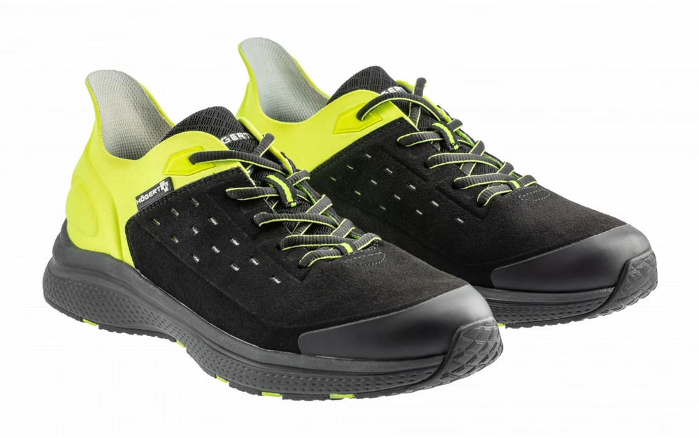 HOGERT SAUTEN light safety shoes O1 FO SR juodas/yellow hi-vis 43