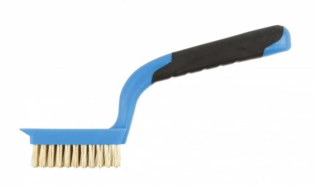 HOGERT Brass wire brush, 5 x 11