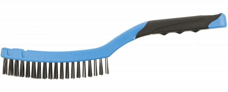 HOGERT Steel wire brush, 3 x 19