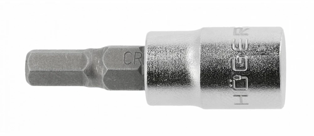 HOGERT Šešiabriaunis lizdas 7 mm, 1/4"