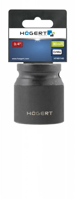 HOGERT Trumpas smūginis lizdas 30 mm