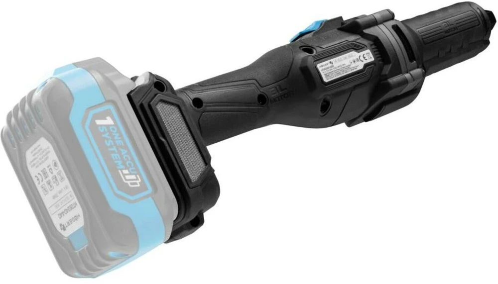 HOGERT 18V Brushless Straight Grinder