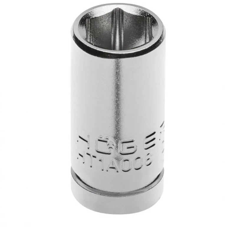 HOGERT Mova 1/4", šešiakampis, metrinė, 12 mm, CrV50BV30, DIN 3124, AS-drive