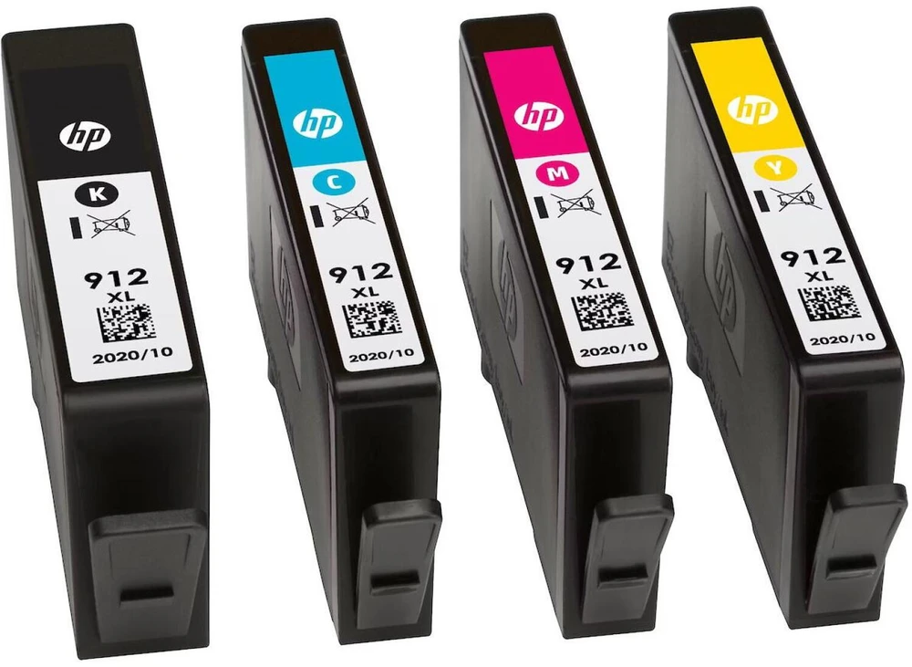 Spausdintuvas Hewlett Packard (HP) HP 912XL didelės talpos juodas originalus rašalo kasetė