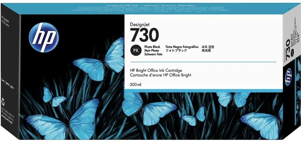 Hewlett Packard (HP) HP 730 300 ml foto rašalo kasetė
