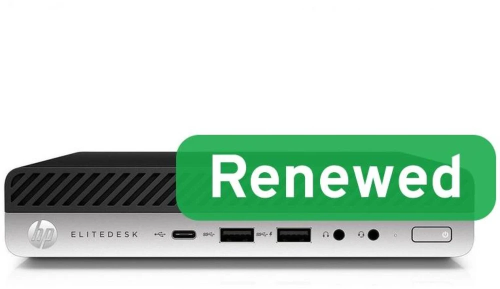 HP Renewed | Grade A | EliteDesk 800 G5 Desktop Mini | Intel Core I5-9500 | 8GB | UHD Graphics 630 | 512 GB | WiFi | Windows 11 Pro