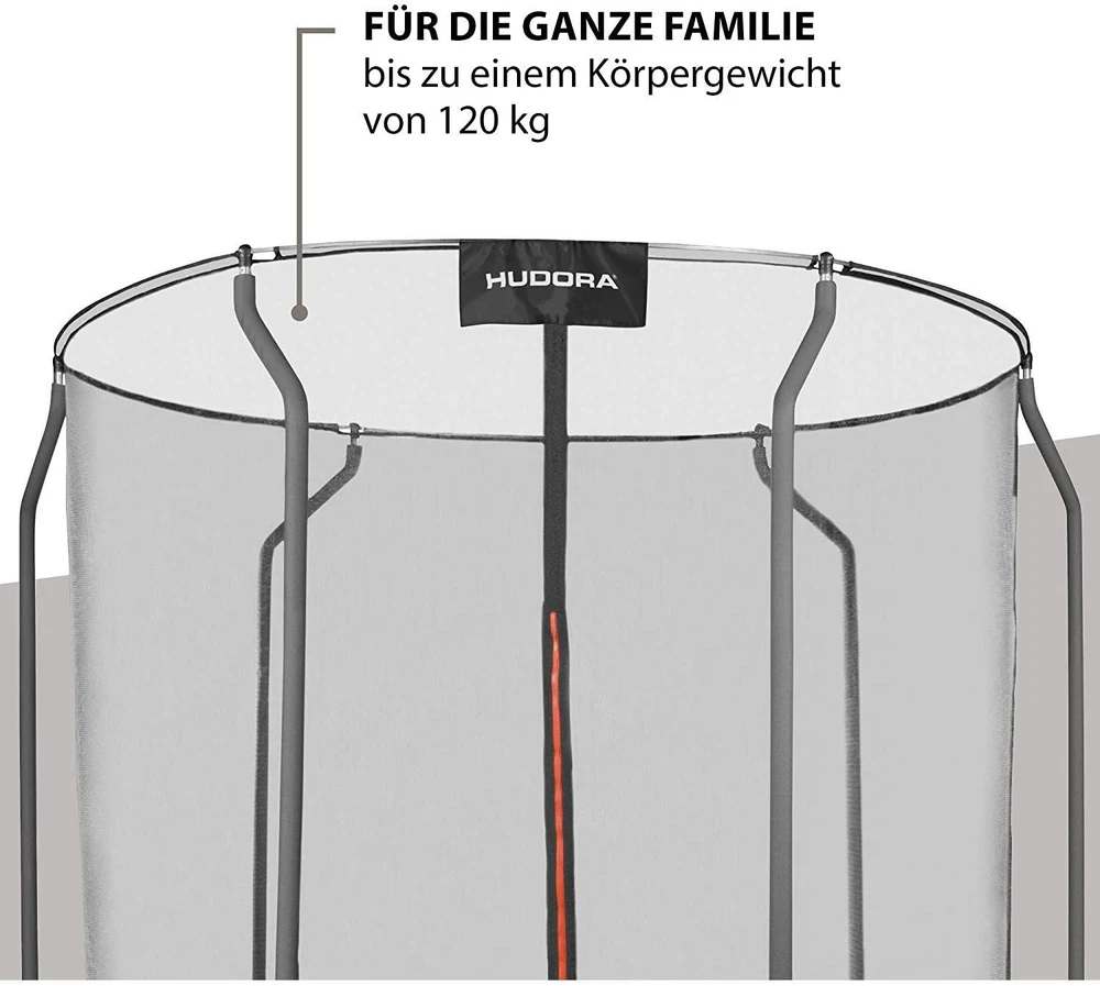 Sodo batutas Hudora Pirmas su vidiniu tinkleliu 13 FT 400 cm