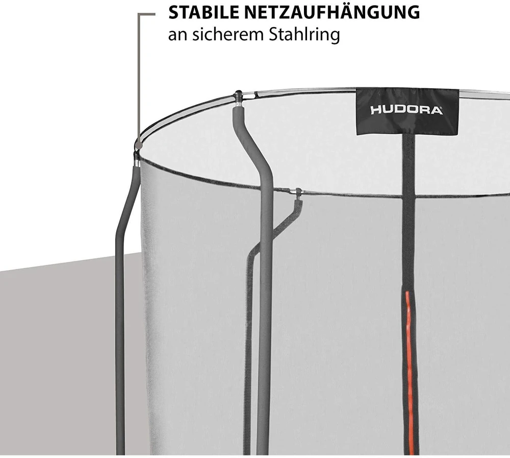 Sodo batutas Hudora Pirmas su vidiniu tinkleliu 13 FT 400 cm