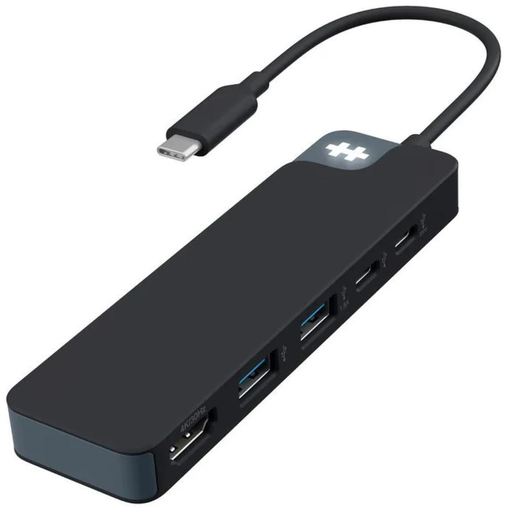 „Hyper HyperDrive Flex“ 5 prievadų USB-C šakotuvas | HD4101BKGL | HDMI jungtys kiekis: 1