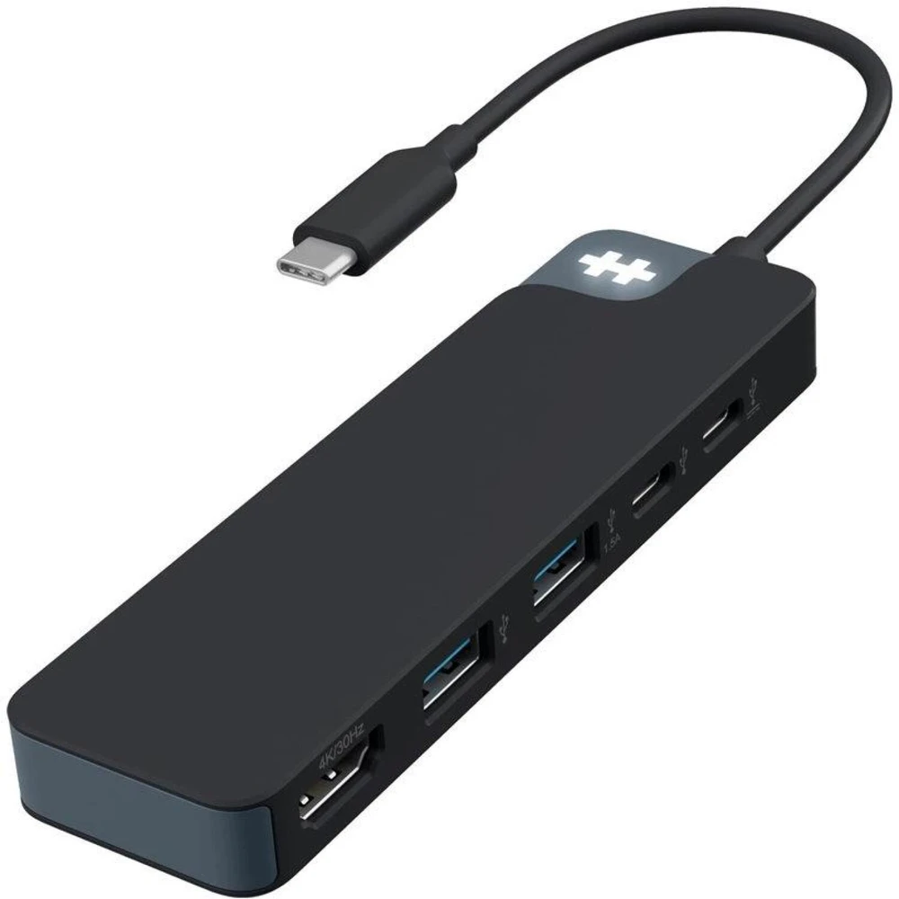 „Hyper HyperDrive Flex“ 5 prievadų USB-C šakotuvas | HD4101BKGL | HDMI jungtys kiekis: 1