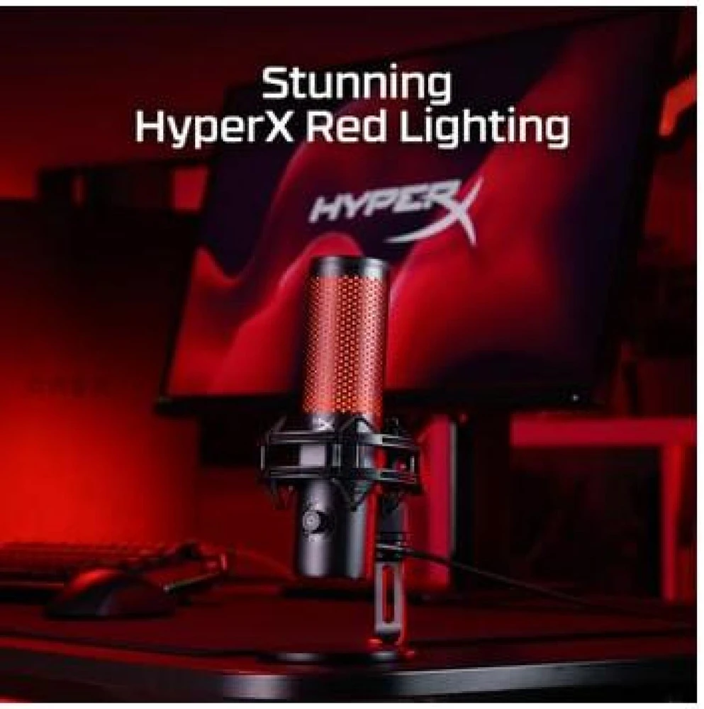HP HyperX QuadCast 2 BK mikrofonas