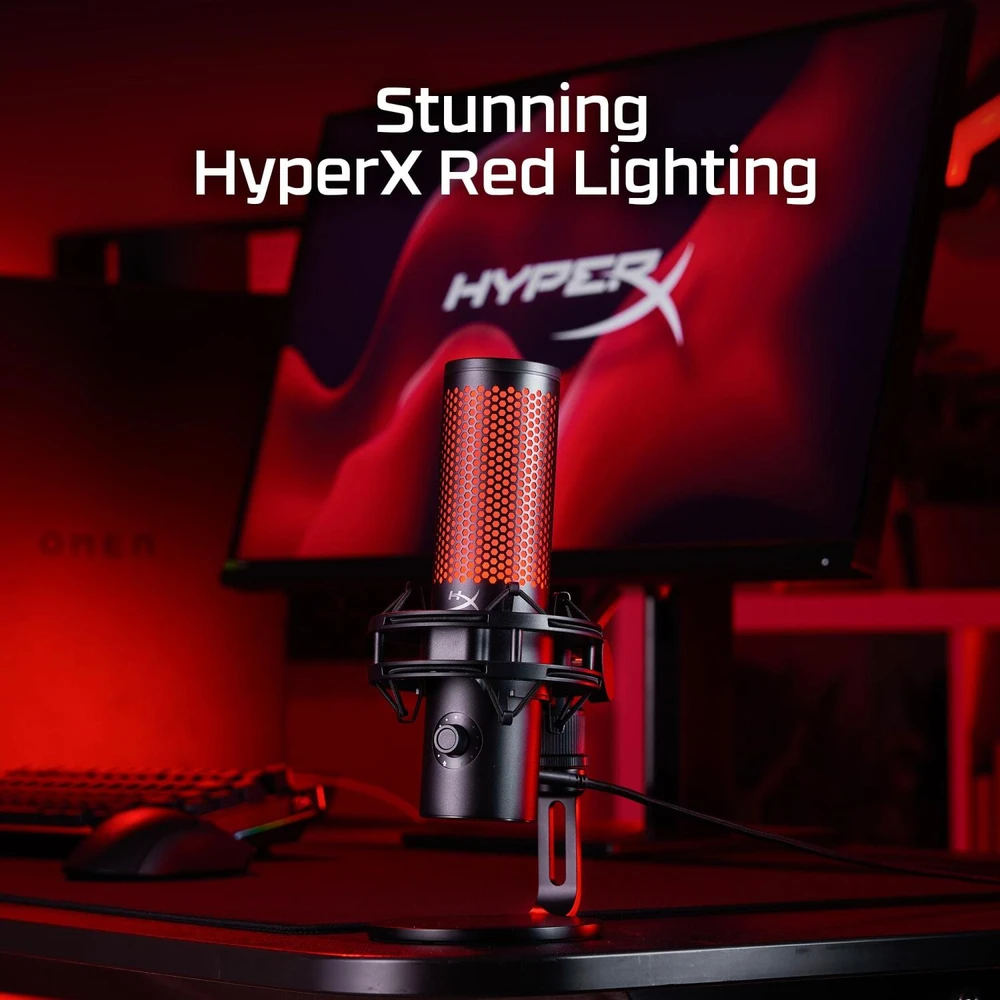 HP HyperX QuadCast 2 BK mikrofonas