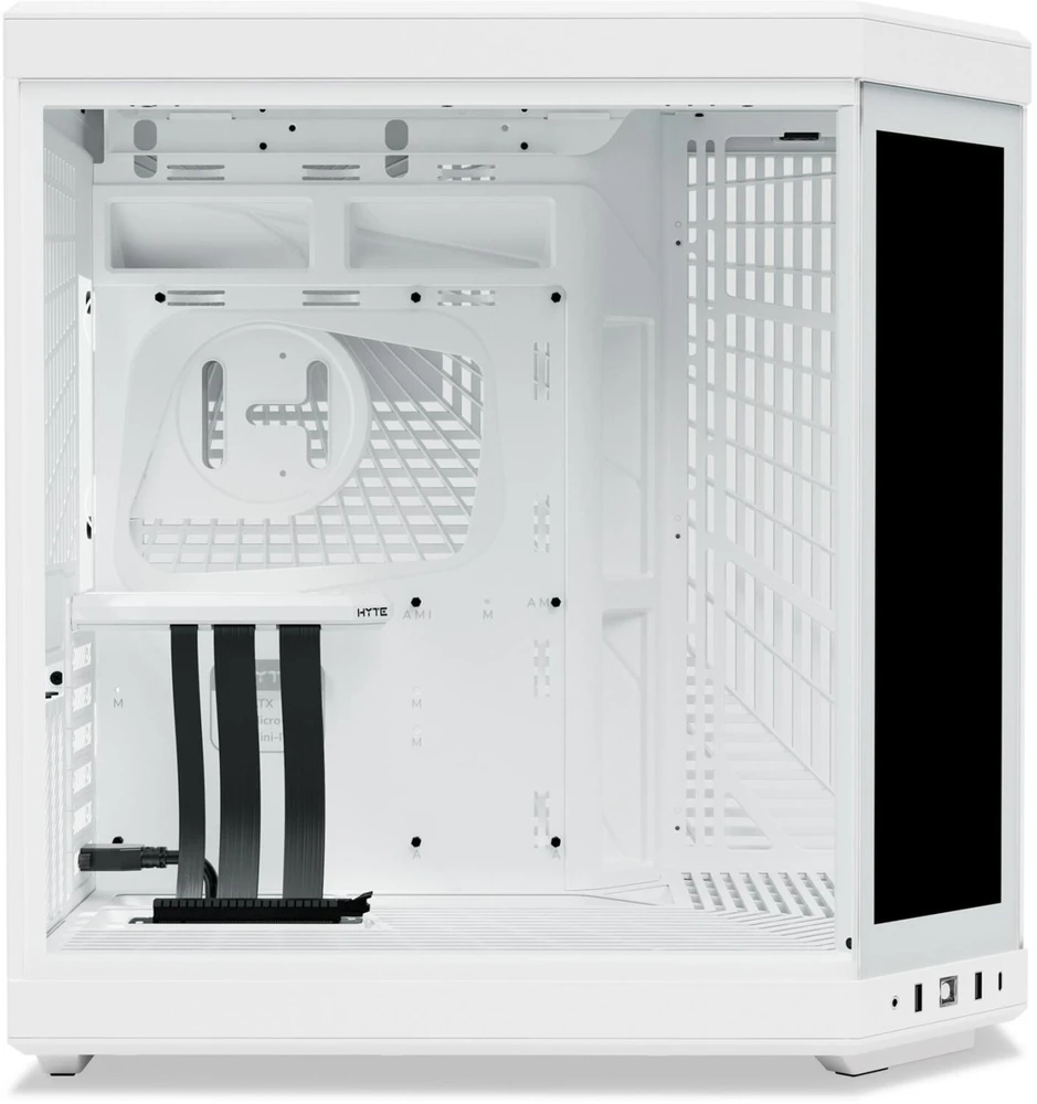 „Hyte Y70 Midi Tower Touch Infinite“ – balta