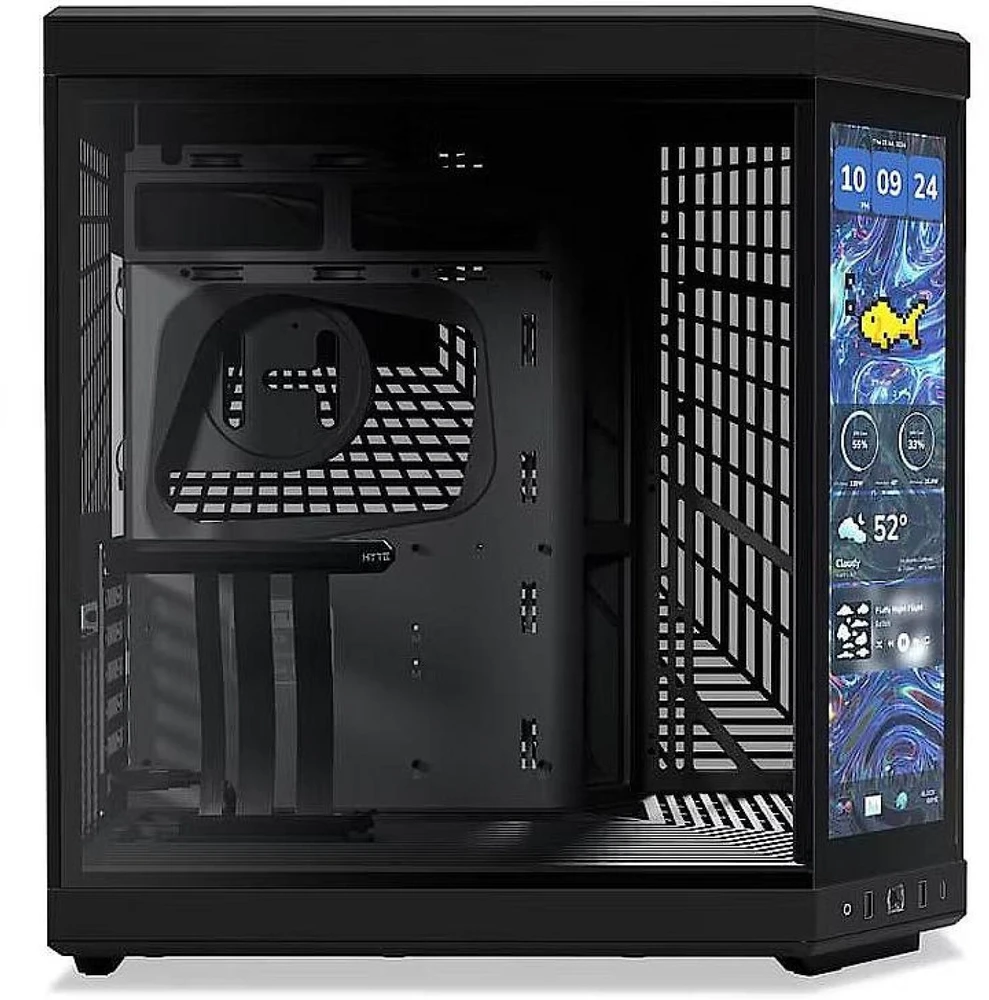 Hyte Y70 Touch Infinite Pitch – juoda