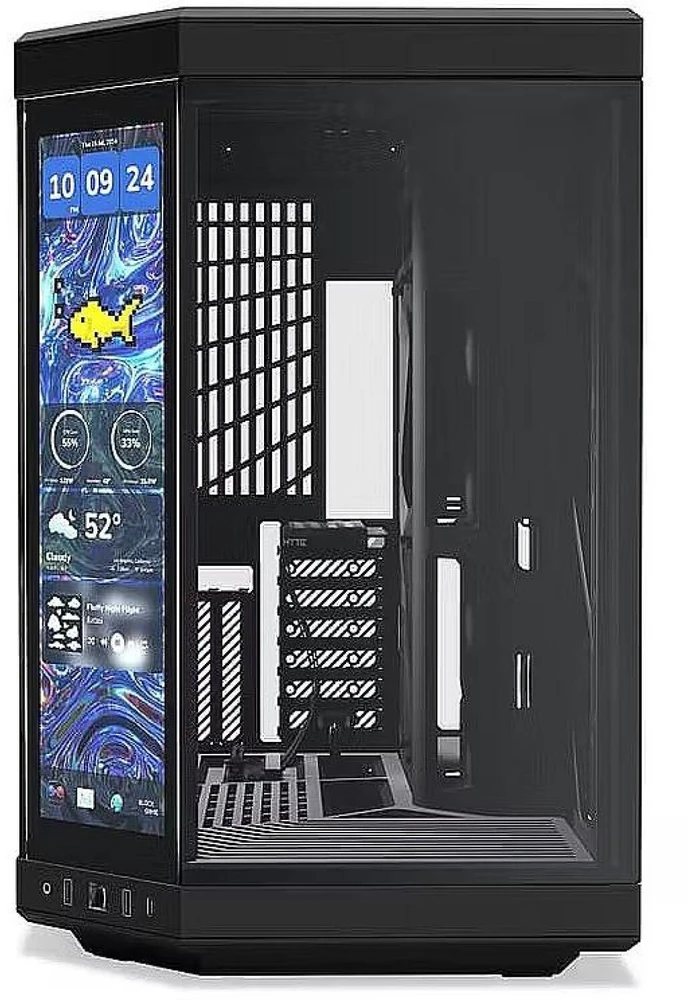Hyte Y70 Touch Infinite Pitch – juoda