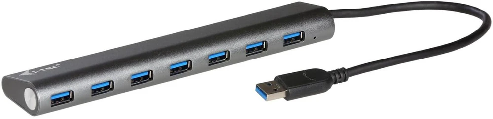 I-tec USB 3.0 metalinis HUB įkrovimas – 7 maitinimo / įkrovimo prievadai